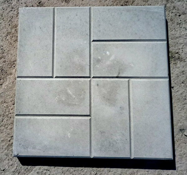 Тротуарная плитка 400x400x50